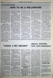   The Western Canadian Lumber Worker, Vol. XXXVI, No. 19, 1st Issue Oct. 1968   , page 11