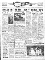 Saanich Peninsula And Gulf Islands Review Wed, April 25, 1945 (Page 1)