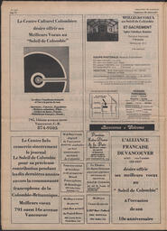 Le Soleil de Colombie, April 28, 1978, page 14