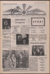 Le Soleil de Colombie, April 3, 1987, page 9
