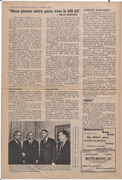 Le Soleil de Vancouver, November 21, 1969, page 4