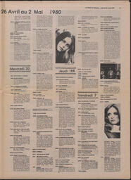 Le Soleil de Colombie, April 25, 1980, page 11
