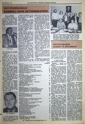   The Western Canadian Lumber Worker, Vol. XLII No. 9, Dec. 1974   , page 3