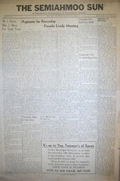 The Semiahmoo Sun, December 13, 1940 (Page 1)