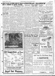 Saanich Peninsula And Gulf Islands Review Wed, December 17, 1958 (Page 3)