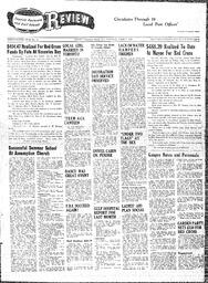 Saanich Peninsula And Gulf Islands Review Wed, August 9, 1944 (Page 1)