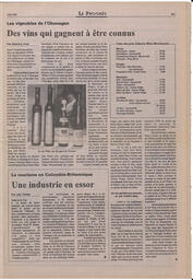 Le Soleil de Colombie-Britannique, June 10, 1994, page 9
