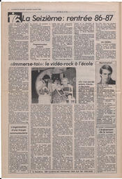 Le Soleil de Colombie, October 3, 1986, page 6