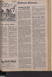   The Pacific Tribune - Friday, October 15, 1971   , page 3