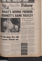   The Pacific Tribune - Friday, July 14, 1967   , page 1