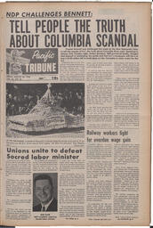   The Pacific Tribune - Friday, August 26, 1966   , page 1