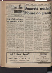   The Pacific Tribune - Friday, April 25, 1958   , page 12