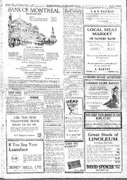 Saanich Peninsula And Gulf Islands Review Thu, February 3, 1927 (Page 3)