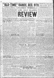 Sidney And Islands Review Thu, December 2, 1926 (Page 1)