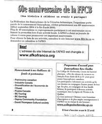   LA VOIX DES KOOTENAYS, 2005   , page 4