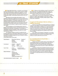   LE TRAIT D'UNION, 1983   , page 2