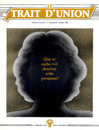   LE TRAIT D'UNION, 1983   , page 1