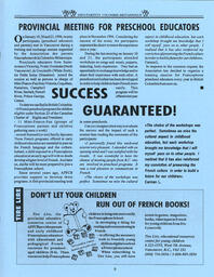   INFO-PARENTS COLOMBIE-BRITANNIQUE, 1996   , page 9