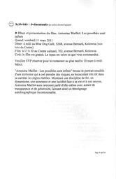   L'ANSE-AU-SABLE, 2011   , page 4