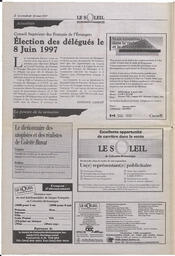 Le Soleil de Colombie-Britannique, May 30, 1997, page 2
