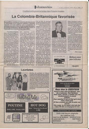 Le Soleil de Colombie-Britannique, June 18, 1993, page 3