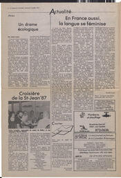Le Soleil de Colombie, July 17, 1987, page 2