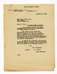 Letter to Vance, from G.E. Edgett: 17-Nov-32