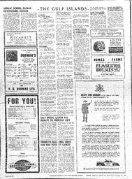 Saanich Peninsula And Gulf Islands Review Wed, December 10, 1947 (Page 8)