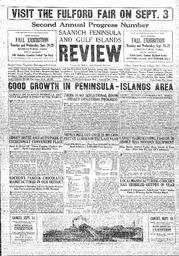 Sidney And Islands Review Thu, August 26, 1926 (Page 1)