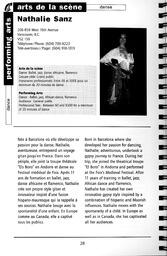   RÉPERTOIRE DES RESSOURCES CULTURELLES, 1999-2001   , page 30
