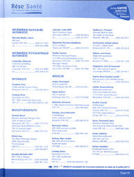   ANNUAIRE - FFCB, 2011   , page 69