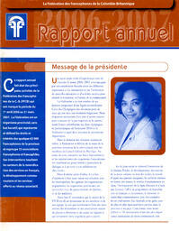   RAPPORT ANNUEL - FFCB, 2006-2007   , page 1