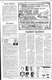 The Review Wed, November 14, 1984 (Page 4)
