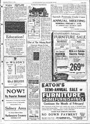 Saanich Peninsula And Gulf Islands Review Wed, February 1, 1956 (Page 9)