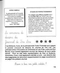   LE JOURNAL DE TIRE LIRE, 1997   , page 13