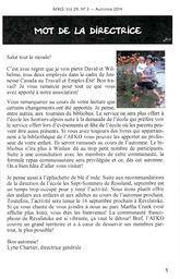   LA VOIX DES KOOTENAYS, 2014   , page 5