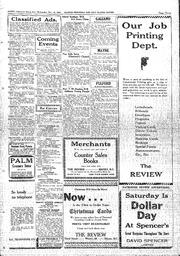 Saanich Peninsula And Gulf Islands Review Wed, November 16, 1932 (Page 3)