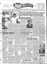 Saanich Peninsula And Gulf Islands Review Wed, July 19, 1961 (Page 1)