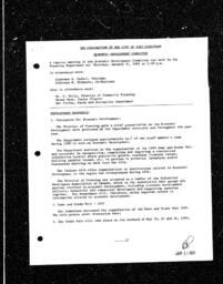 1991-01-31 - City of Port Coquitlam - Economic Development Committee - Agenda and Minutes