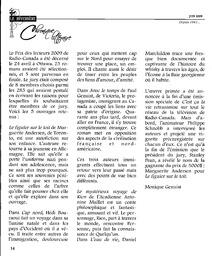   LE RÉVERBÈRE, 2009   , page 14