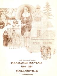 MAILLARDVILLE PROGRAMME SOUVENIR 1909-1984