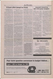 Le Soleil de Colombie-Britannique, February 28, 1997, page 8