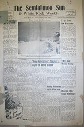 The Semiahmoo Sun and White Rock Weekly, February 25, 1949 (Page 1)
