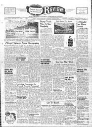 Saanich Peninsula And Gulf Islands Review Wed, October 10, 1951 (Page 1)