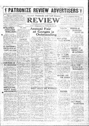 Saanich Peninsula And Gulf Islands Review Thu, September 17, 1931 (Page 1)
