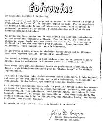   BULLETIN MENSUEL, 1985   , page 2