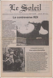 Le Soleil de Colombie-Britannique, June 17, 1994, page 1