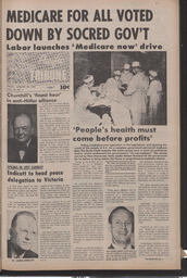   The Pacific Tribune - Friday, January 29, 1965   , page 1