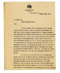 Letter to Dr. Underhill from Vance: 14-Jan-12