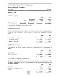  ÉTATS FINANCIERS - EN, 2014   , page 10